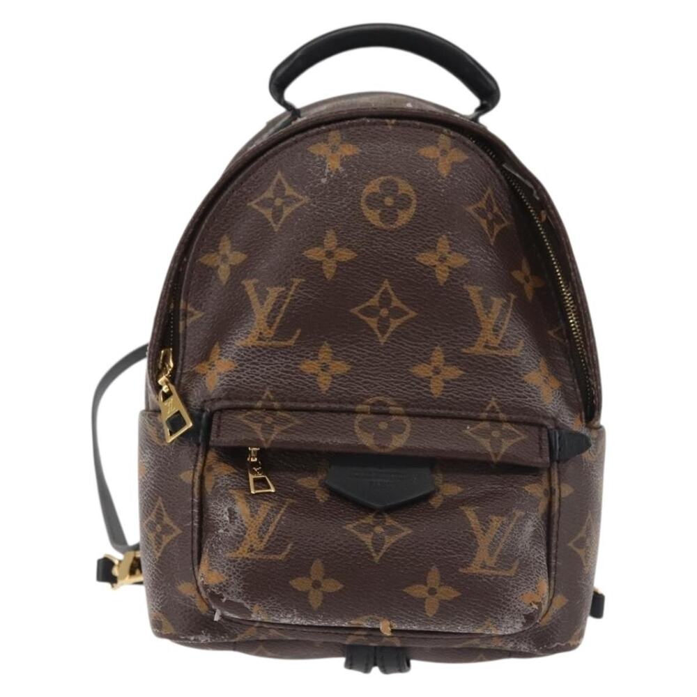 Louis Vuitton Monogram Palm Springs Mini Backpack Brown